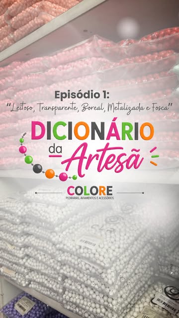 Esse é o 1º episódio do Dicionário da Artesã, uma nova série da Colore criada...